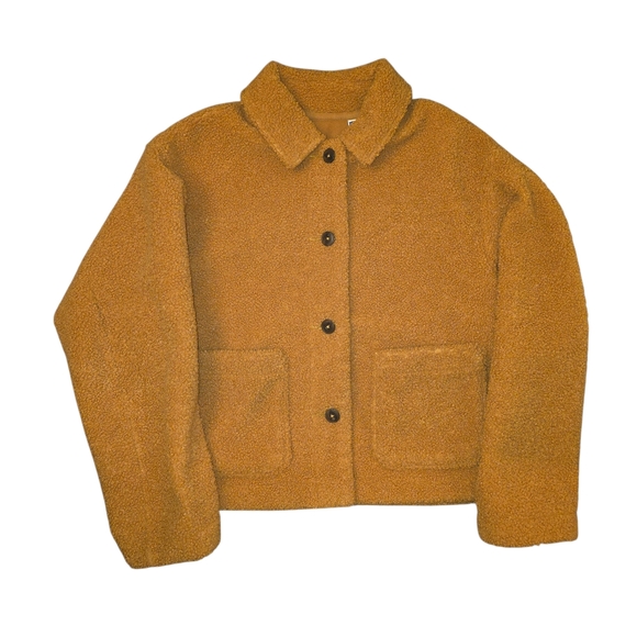 Uniqlo Golden Sherpa Teddy Jacket - Picture 3 of 7